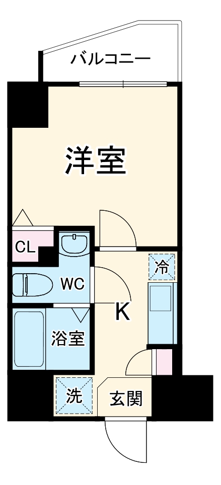 N-stage本八幡の間取り