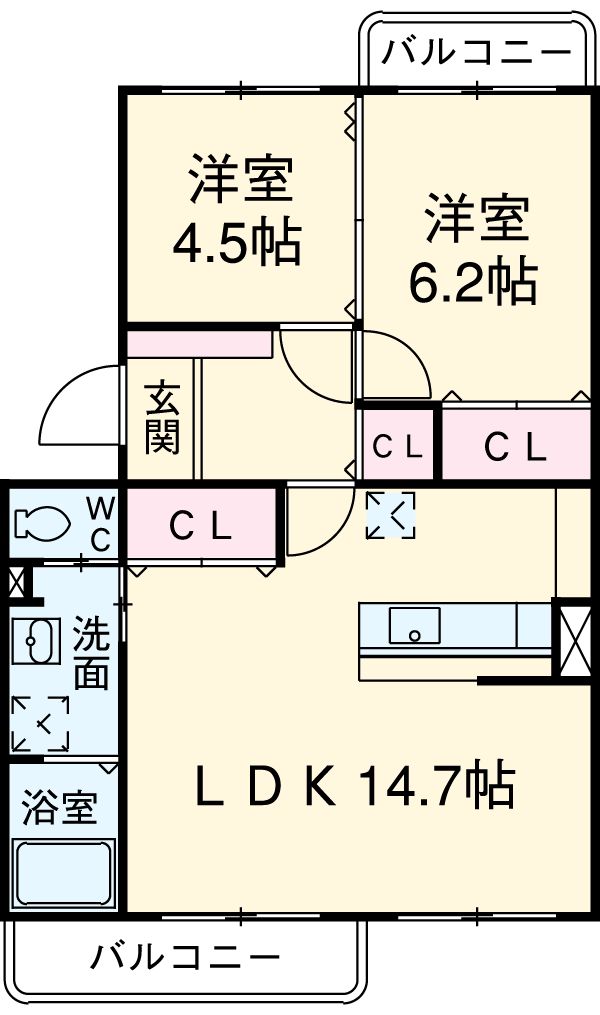 ベラージオの間取り
