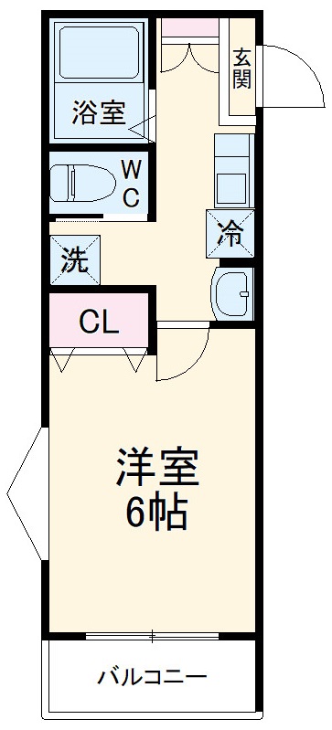 DEINZE南与野の間取り
