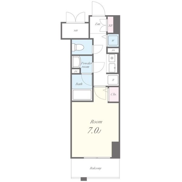 セイワパレス丸の内駅前の間取り