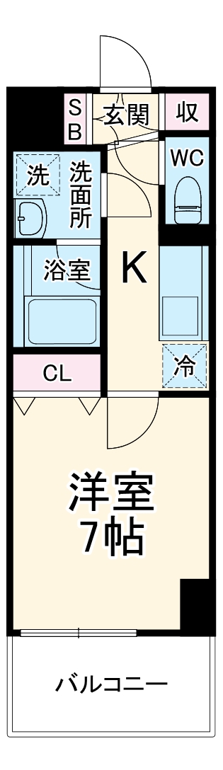 LaSante柏の間取り