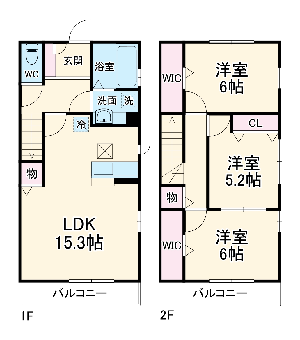 サンポワールの間取り
