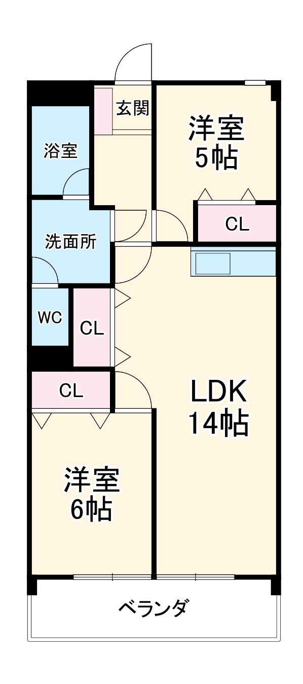 瑞和ビルの間取り