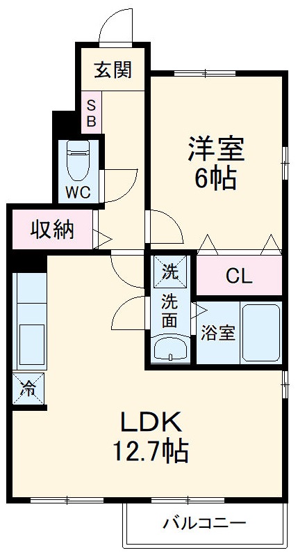 プランドールソフィアⅠの間取り