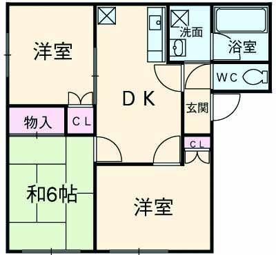 三井エクセルガーデンの間取り