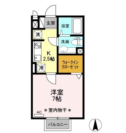 ドミトリーの間取り