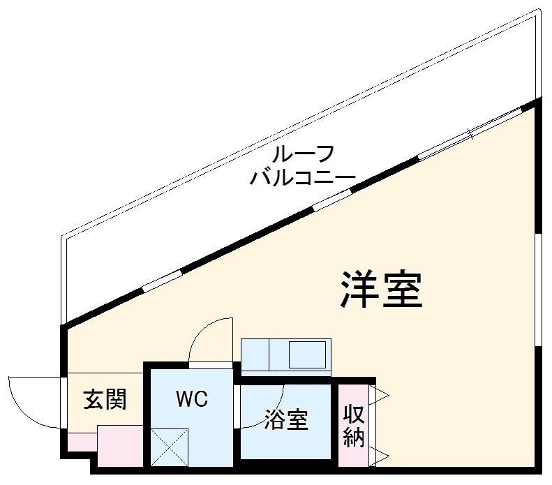 クレアキューブ正木町の間取り
