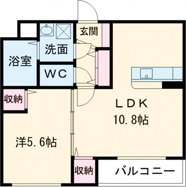 casa grigia(カーサ グリジア)の間取り