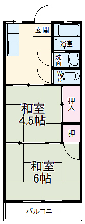 藤田レジデンスの間取り