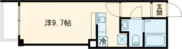 Glanz東瑞江の間取り