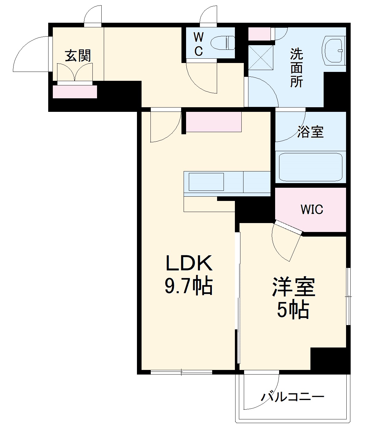 リビオ綱島の間取り