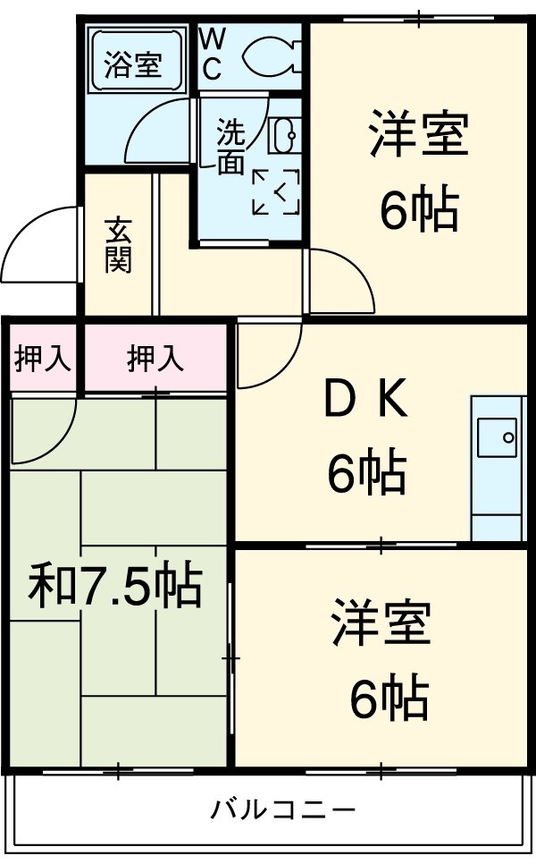 オズハウス5の間取り
