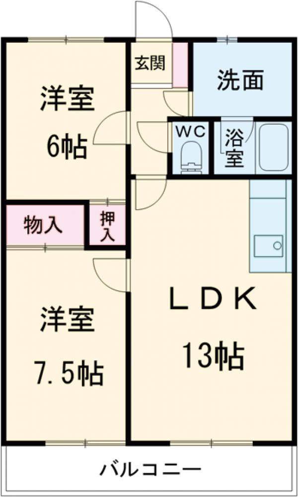 エクセル小呂の間取り