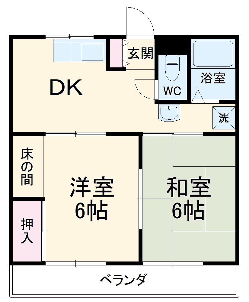 グレース21の間取り