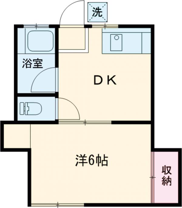 鈴鹿ハイツの間取り