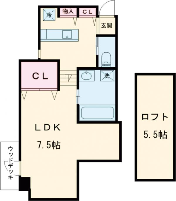 グランニール中野富士見町の間取り