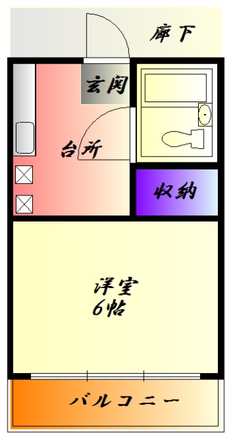 レスブリッジ厚木の間取り