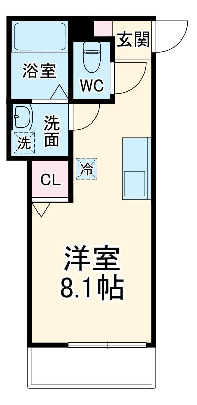 Ambition谷塚の間取り