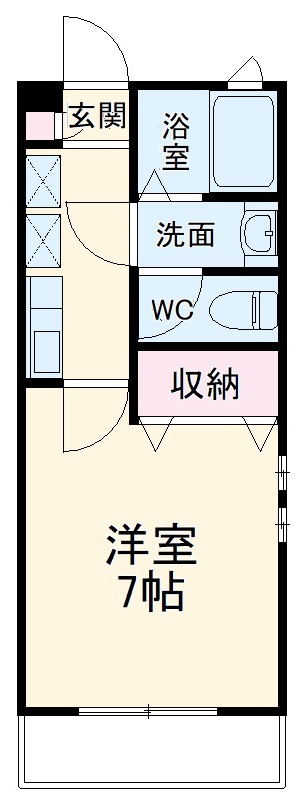 リオン湘南台の間取り