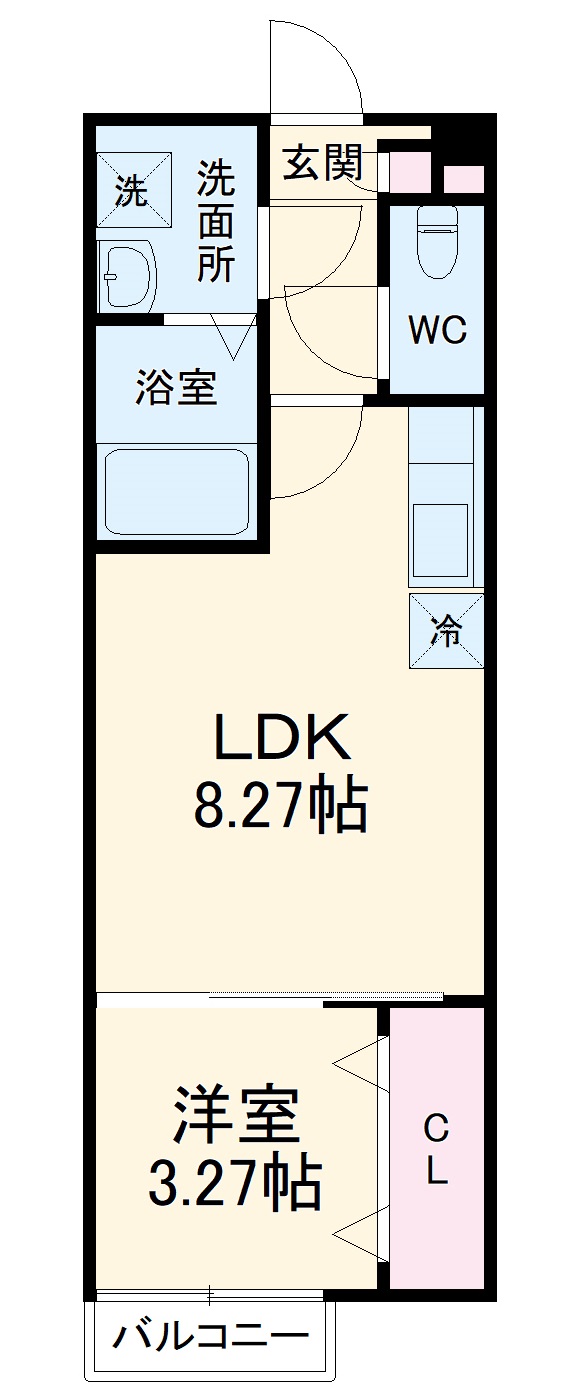 KH南流山の間取り