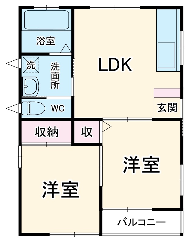 ラークハウスの間取り