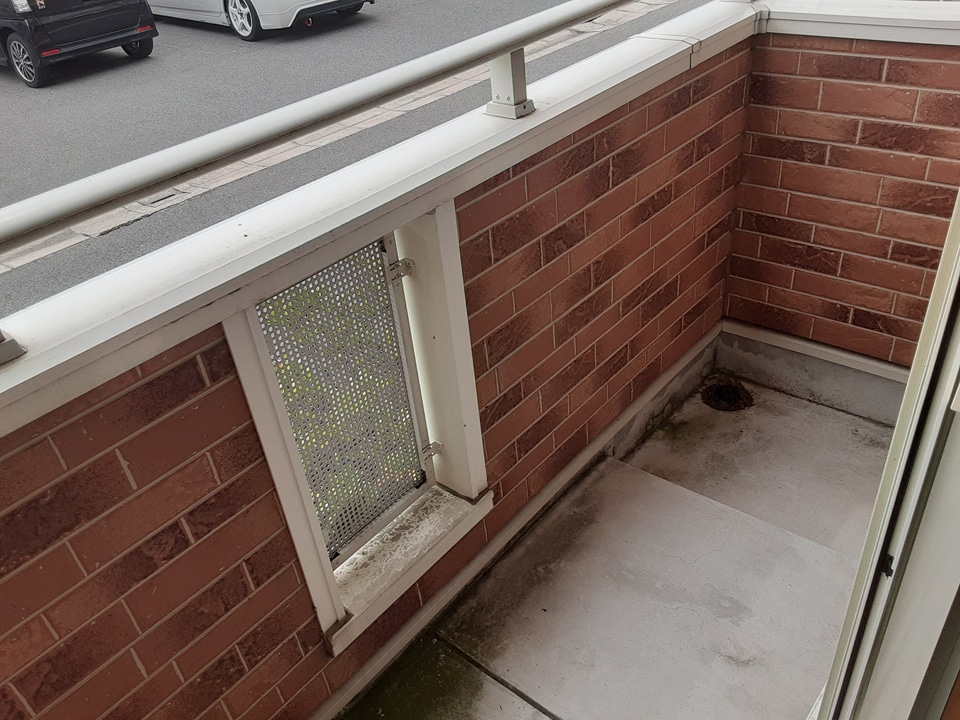 11/16 バルコニー