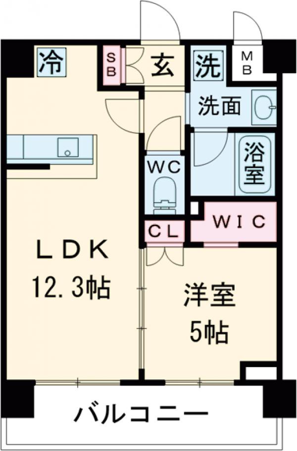 エディアン目黒本町の間取り