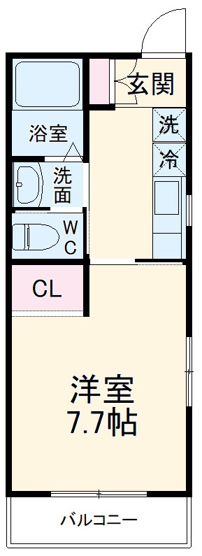 Like星久喜A棟の間取り