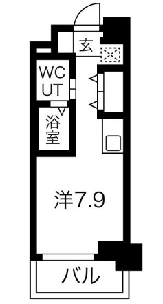 クラリッサ川崎EASTの間取り