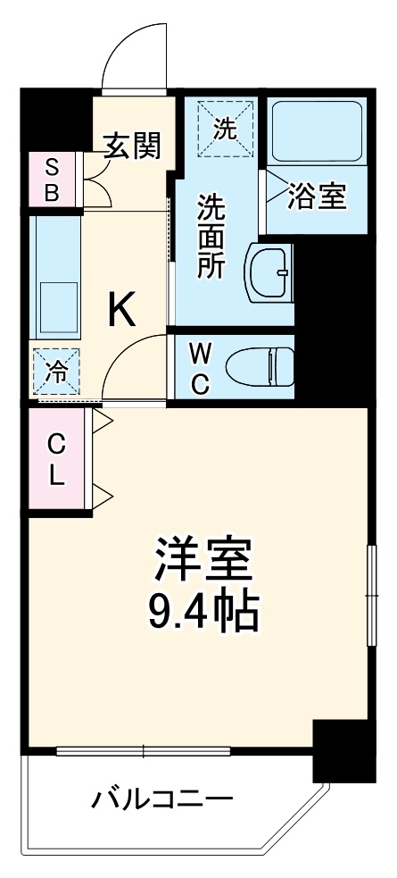 ピースプレイス牛巻の間取り