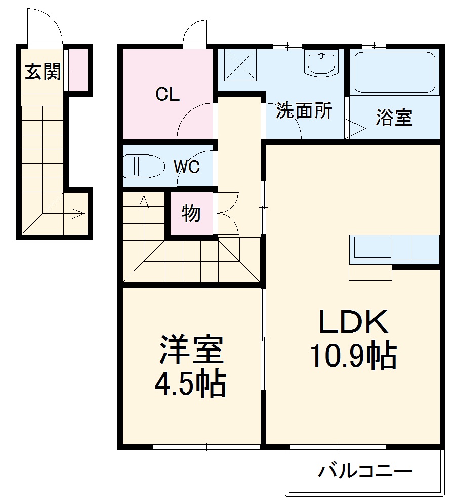 Freresの間取り