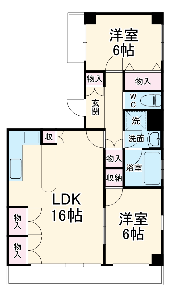 SHIPUEビルの間取り