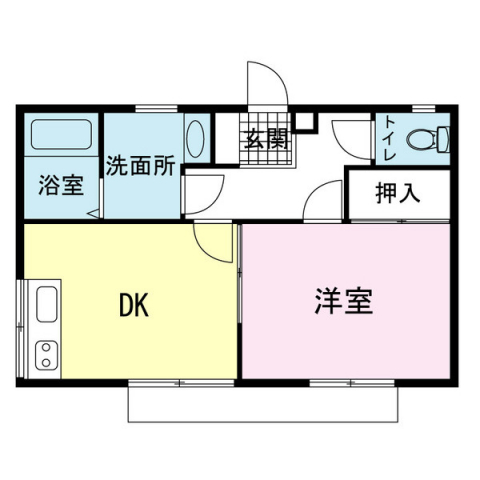 コーポサンシティⅡの間取り