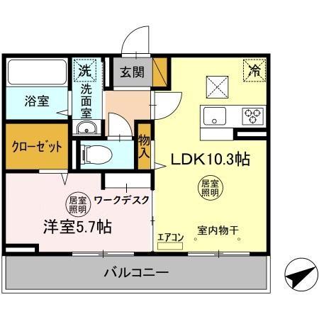 カーサ・コレットの間取り