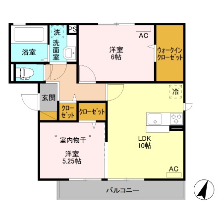 Sola'tio TAKASAKIの間取り