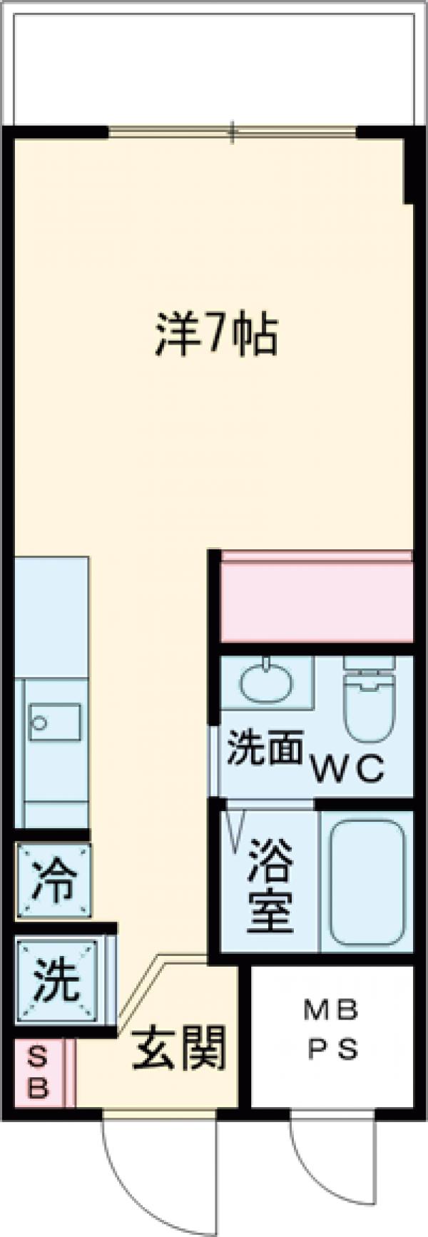 メゾンサンシャインの間取り