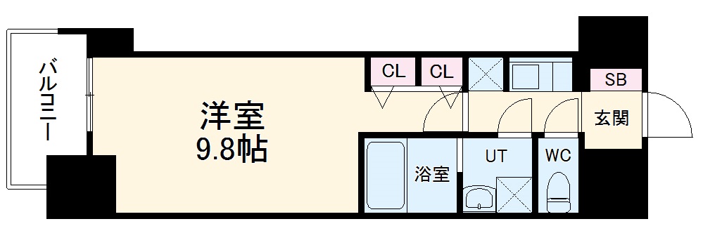 S-RESIDENCE大曽根駅前 の間取り