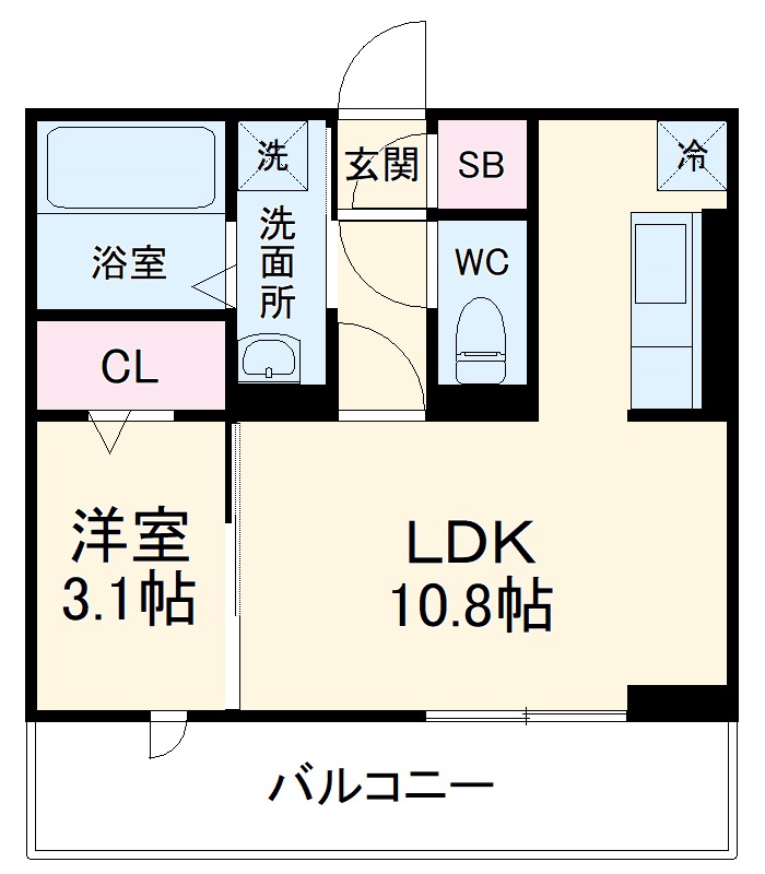 D-room富士松 の間取り