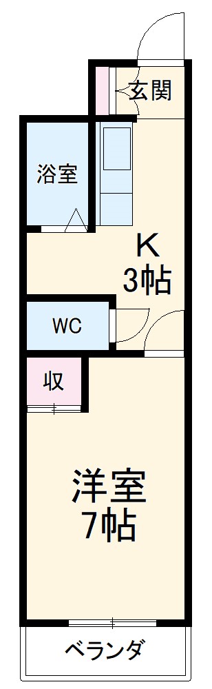リアライズ西山台の間取り