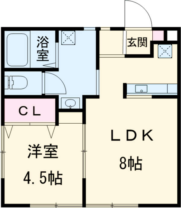 Ms Rebornハウスの間取り