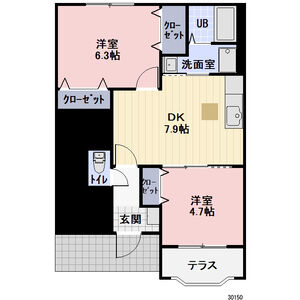 マウルールの間取り