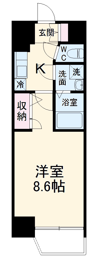 エスリード名城公園の間取り