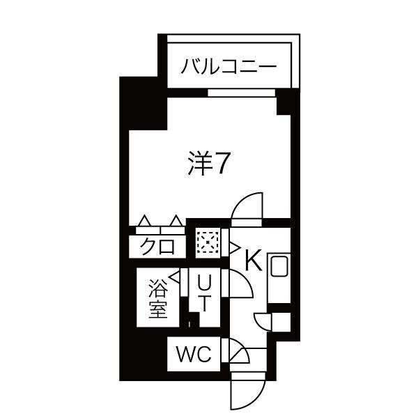 エスプレイス鶴舞ガーデンテラスの間取り
