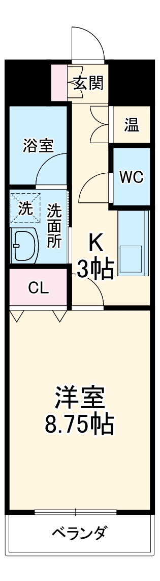 Castle Hills柳ヶ瀬の間取り