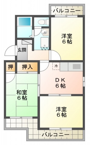 BOW&ARROWの間取り