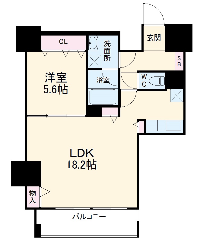 プレミアムコート葵の間取り