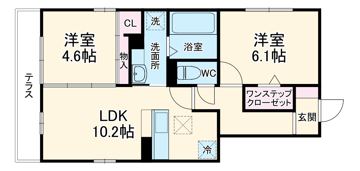 COLINA DO SULの間取り