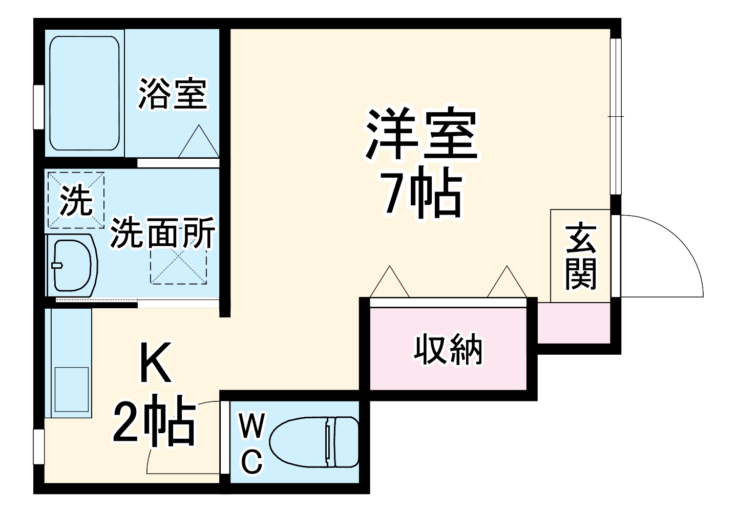 プライムダイヤ東林間の間取り