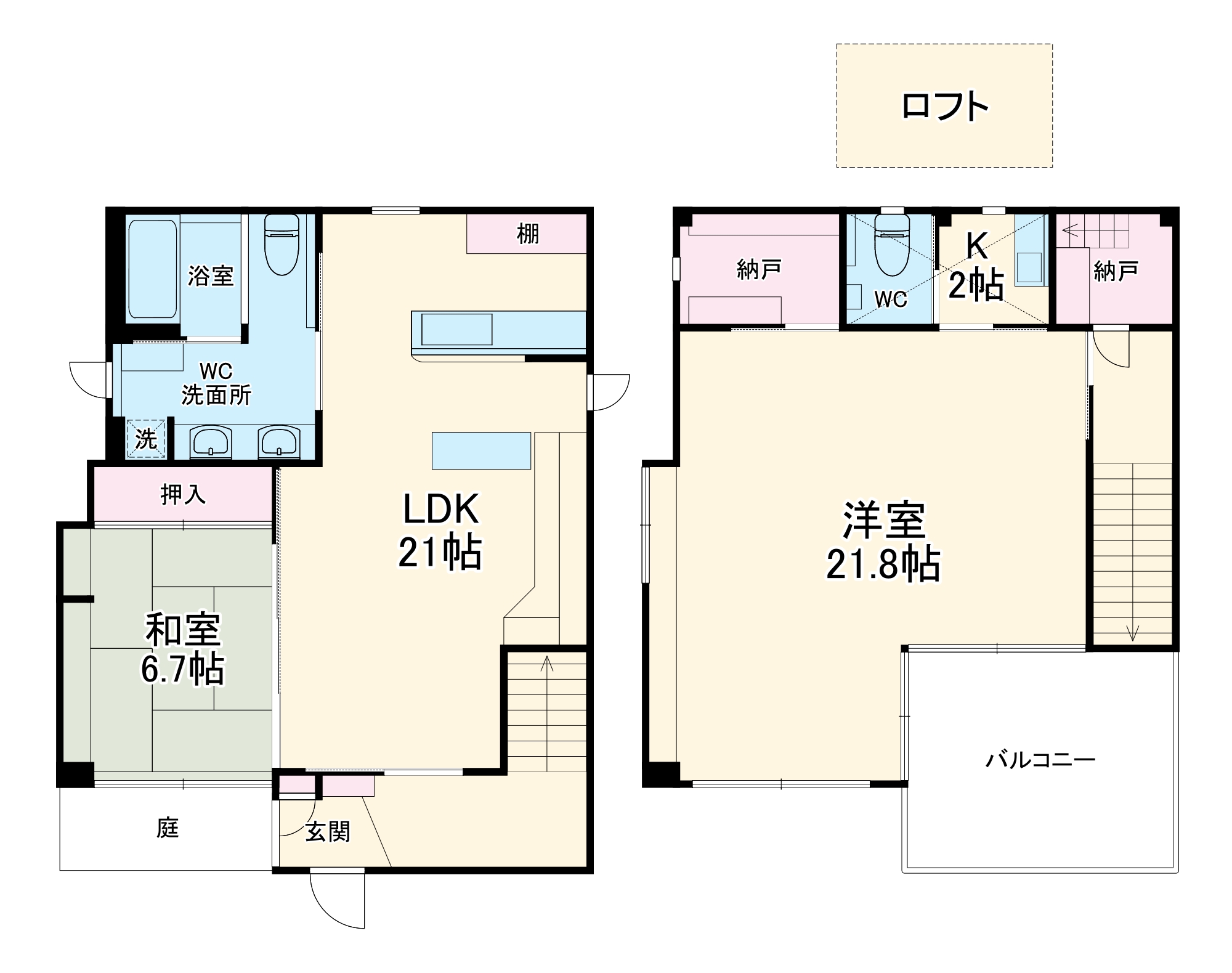 ミレ栄町貸家の間取り