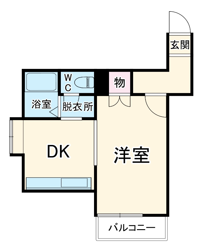 ウエストビレッジ91の間取り